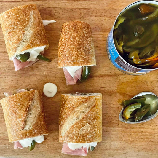 Bolillo with Ham